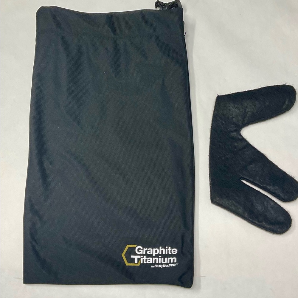 🔥FLAT/CURLING IRON BAG AND PROTECTION GLOVE ANTI BURN